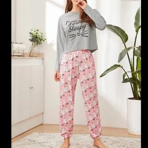 NEW! SHEIN CUTE PJ SET
